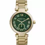Michael Kors MK6065 Reloj cronógrafo para mujer, acero inoxidable oro rosa, 40mm