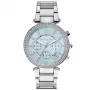 Michael Kors MK6104 Reloj cronógrafo para mujer, acero inoxidable tono oro rosa, 39mm