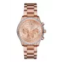 Michael Kors MK6204 Reloj cronógrafo de mujer, acero inoxidable tono oro rosa, 40mm