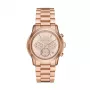 Michael Kors MK6275 Reloj cronógrafo de mujer de acero inoxidable color oro rosa, 39 mm