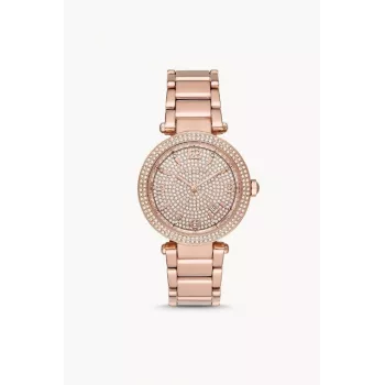Michael Kors MK6511 Reloj de pulsera para mujer Oro rosa Acero inoxidable 38mm