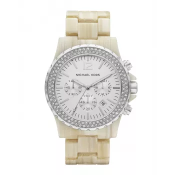 Michael Kors Parker Reloj cronógrafo de mujer oro rosa acero inoxidable MK5598