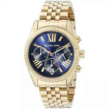 Michael Kors Parker Reloj de mujer oro rosa acero inoxidable cronógrafo MK6206