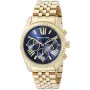 Michael Kors Parker Reloj de mujer oro rosa acero inoxidable cronógrafo MK6206