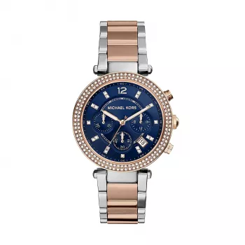 Michael Kors Parker Reloj para mujer MK6141 39mm tono oro rosa acero inoxidable