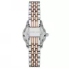 Michael Kors Pyper Reloj de cuarzo para mujer - 26mm caja de acero inoxidable, esfera plateada, correa plateada (MK4817)