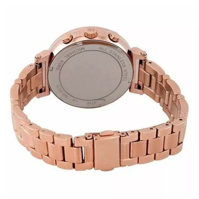 Michael Kors Reloj Pyper para mujer Acero inoxidable oro rosa MK6576