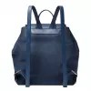 Michael Kors Raven Mochila 30R4GRKB7CNAV Navy lona Signature 30x36x17 cm