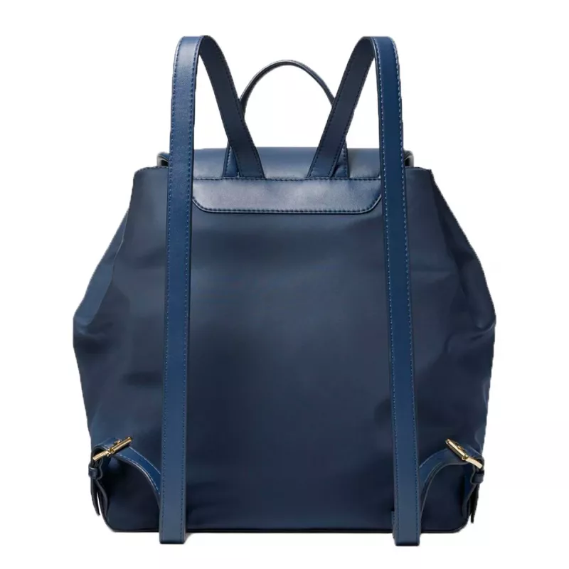 Michael Kors Raven Mochila 30R4GRKB7CNAV Navy lona Signature 30x36x17 cm