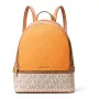 Michael Kors Mochila Raven Vanilla Piel Saffiano para mujer Mediana 35S5GRAB6VORA
