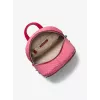 Michael Kors Rhea mochila Dark Berry piel Saffiano mujer 27x26x14 cm
