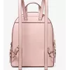 Mochila Michael Kors Slater 30x24x9 cm Powder Blush de mujer piel granulada