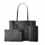 Bolso de mano para mujer Michael Kors Sullivan - Piel Saffiano, Negro, 34x27x11 cm
