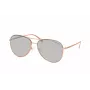 Gafas de sol unisex Michael Kors MK1089 montura de acetato gris transparente lente gris degradada 59mm