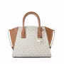 Michael Kors Voyager Bolso bandolera Vanilla Signature Coated Canvas