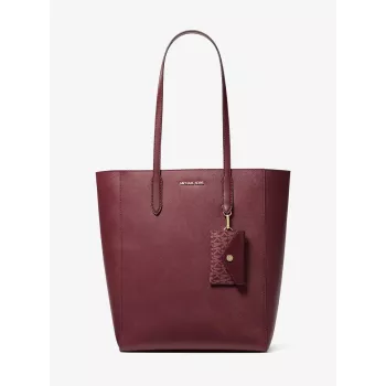 Michael Kors Voyager Tote Bag 35F4G2VT7TOXB Crossgrain Leather bolso tote mujer con cremallera superior