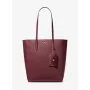 Michael Kors Voyager Tote Bag 35F4G2VT7TOXB Crossgrain Leather bolso tote mujer con cremallera superior