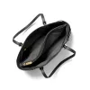 MICHAEL KORS Voyager Bolso tote mujer Negro piel Crossgrain 31x28x15 cm