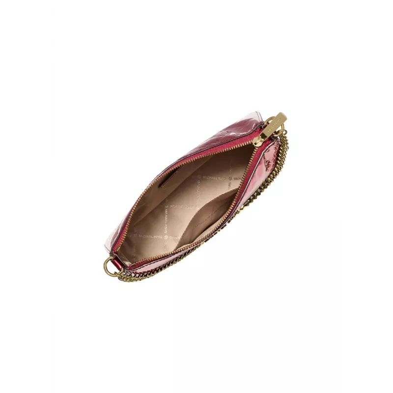 MICHAEL KORS Conjunto de bolsos de mujer 35F5GGZD6OCHE - Bolso bandolera de lona recubierta Signature con pochette a juego (24x15x8 cm)