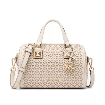 Michael Kors Bolso bandolera para mujer 35S6GGYC1YLTC - marrón/roble Signature Coated Canvas