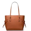 Michael Kors Bolso de hombro mujer Greenwich piel Saffiano Luggage 31x28x15cm