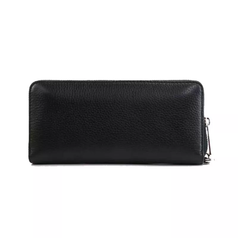 Michael Kors monedero continental Jet Set Travel de mujer en piel Saffiano negro 35F7STVE7LBLK