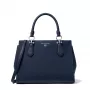 MICHAEL KORS Bolso bandolera mujer Jet Set Travel 35F5S6AS2LNAV Azul marino piel Saffiano (29x22x10 cm)