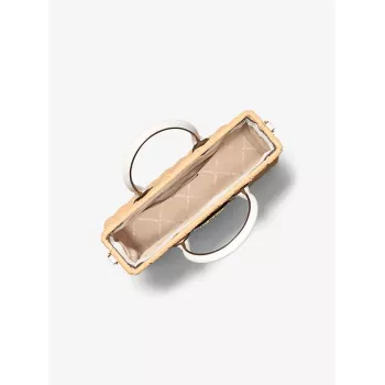Bolso bandolera Michael Kors Jet Set Travel mujer 35T4G7ZC5WOPT - Signature Canvas, herrajes dorados