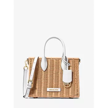 Bolso bandolera Michael Kors Jet Set Travel mujer 35T4G7ZC5WOPT - Signature Canvas, herrajes dorados