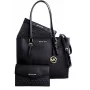 MICHAEL KORS Bolso tote Jet Set Travel Large Saffiano de piel para mujer 35R3GCFT3TBLA negro