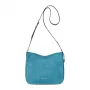 Michael Kors bolso bandolera dome para mujer Jet Set Travel de piel Saffiano - azul marino (30 x 26 x 8 cm)