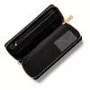 Michael Kors bolso de muñeca de piel Saffiano Jet Set Travel mujer, negro