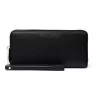 Michael Kors bolso de muñeca de piel Saffiano Jet Set Travel mujer, negro
