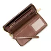 MICHAEL KORS monedero de muñeca de mujer Jet Set Travel en lona Signature marrón - 35S6GTVE9BBRO