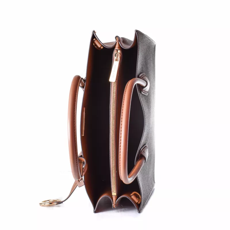 Michael Kors bolso bandolera Mercer Gallery de mujer, marrón/Acorn, 32x26x13 cm