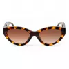 Michael Kors Gafas de sol de mujer estilo ojo de gato MK-2253U Negro Gris degradado 53mm