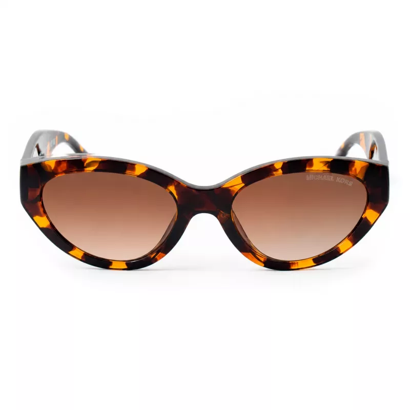 Michael Kors Gafas de sol de mujer estilo ojo de gato MK-2253U Negro Gris degradado 53mm