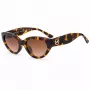 Michael Kors Gafas de sol de mujer estilo ojo de gato MK-2253U Negro Gris degradado 53mm