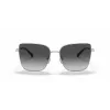 Michael Kors Gafas de sol Aviator para mujer MK1108 Light Gold Gris degradado 57mm
