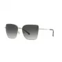 Michael Kors Gafas de sol Aviator para mujer MK1108 Light Gold Gris degradado 57mm