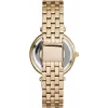 Michael Kors Reloj para mujer MK3365 Caja de acero inoxidable tono oro rosa 34 mm