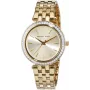 Michael Kors Reloj para mujer MK3365 Caja de acero inoxidable tono oro rosa 34 mm