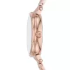 Michael Kors Reloj de mujer Pyper oro rosa acero inoxidable MK3971 35mm