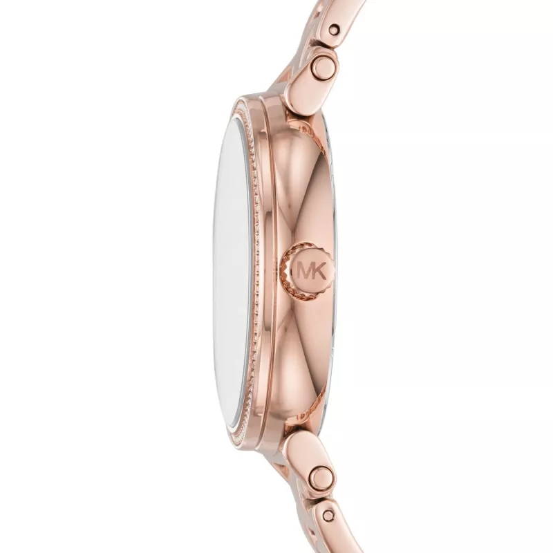 Michael Kors Reloj de mujer Pyper oro rosa acero inoxidable MK3971 35mm