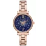 Michael Kors Reloj de mujer Pyper oro rosa acero inoxidable MK3971 35mm