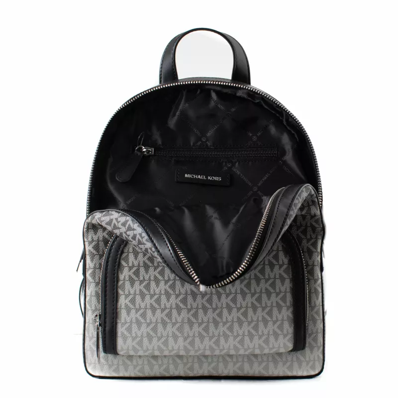 Michael Kors mujer Rhea mochila 28x23x10 cm Black Signature Canvas