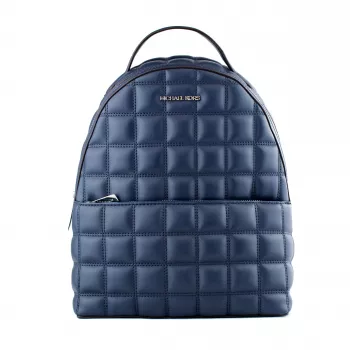 Michael Kors Mochila de mujer Rhea Azul marino Piel Saffiano 35R5S6HB6VNAV