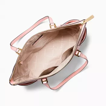 Bolso tote de mujer Michael Kors de piel Saffiano 35T0GCFT7LPOW Powder Blush 25x28x11cm