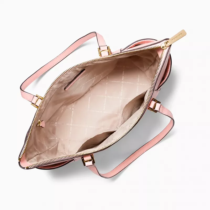 Bolso tote de mujer Michael Kors de piel Saffiano 35T0GCFT7LPOW Powder Blush 25x28x11cm