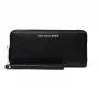 Monedero y funda para móvil con cremallera Michael Kors de piel Saffiano para mujer, negro (Jet Set Travel) - 35S6STVE9LBLA
